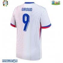 Frankrike Olivier Giroud #9 Bortedrakt EM 2024 Kortermet